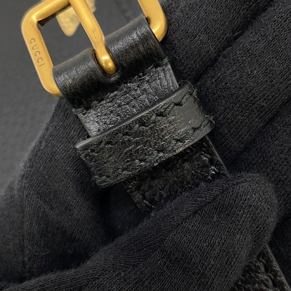 GUCCI Beastar Waist Bag Black500964 Leather