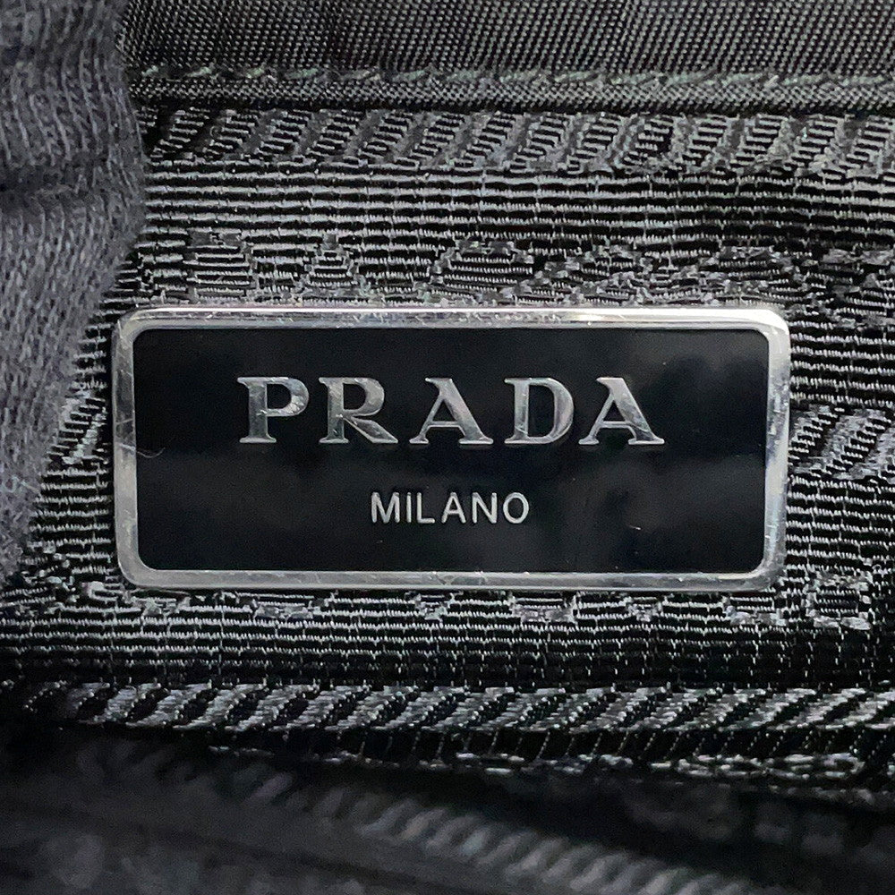 PRADA Padded Re-Nylon 2-way Tote Bag Black1BG373 Nylon Size Small