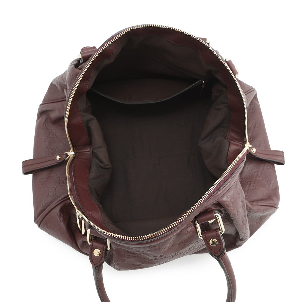 GUCCI Sukey 2WAY Bag Bordeaux364841 Leather