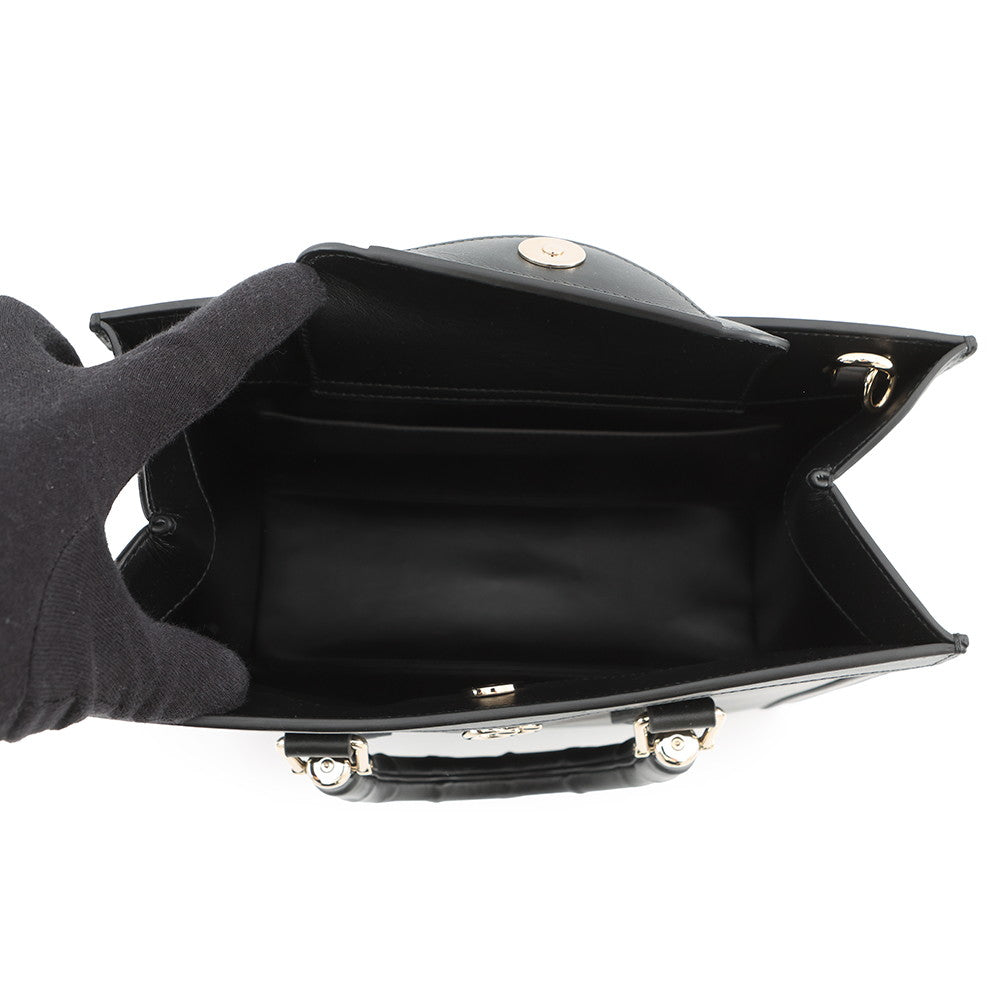 GUCCI Diana Tote Bag Black832982 Leather Size Medium