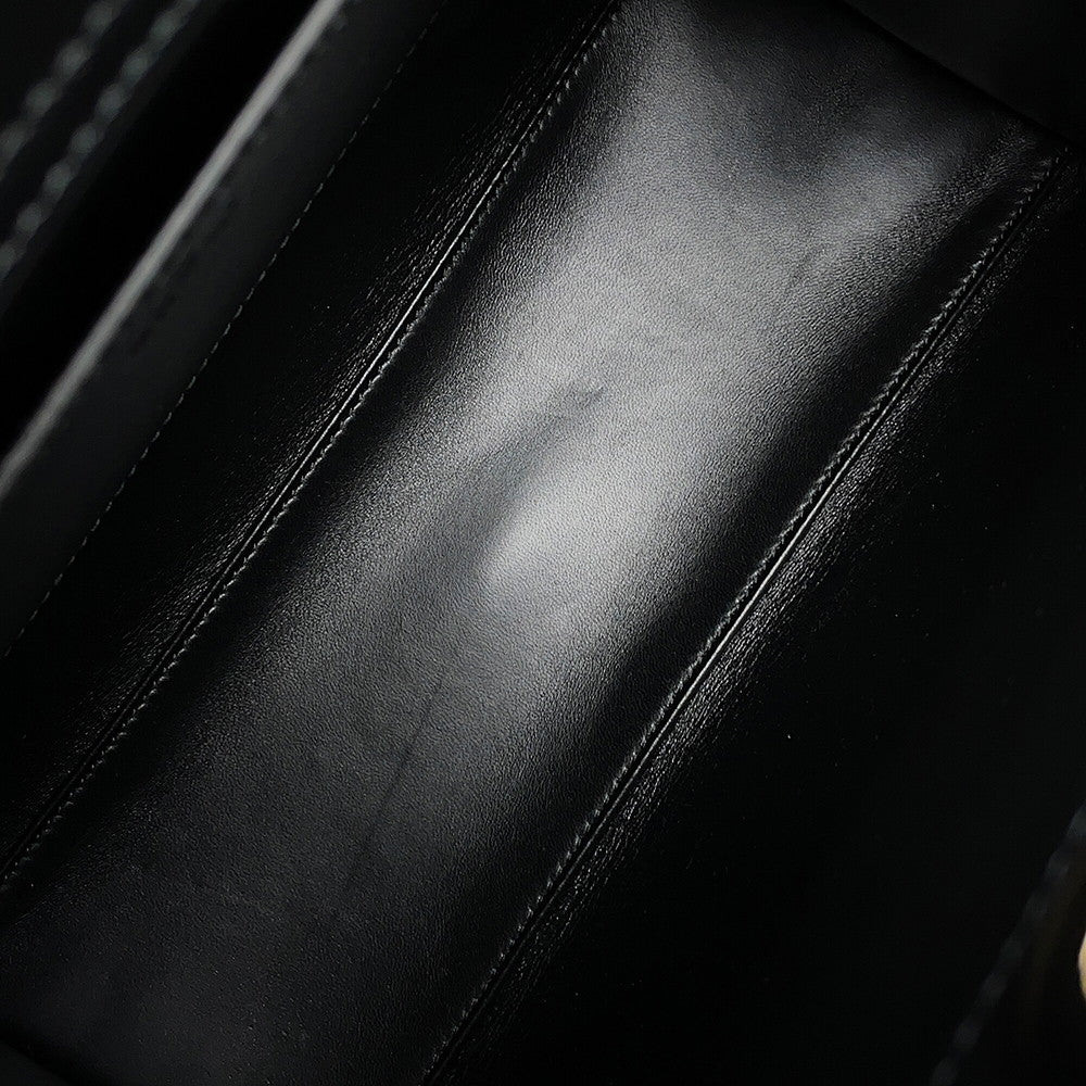 GUCCI Diana Tote Bag Black832982 Leather Size Medium