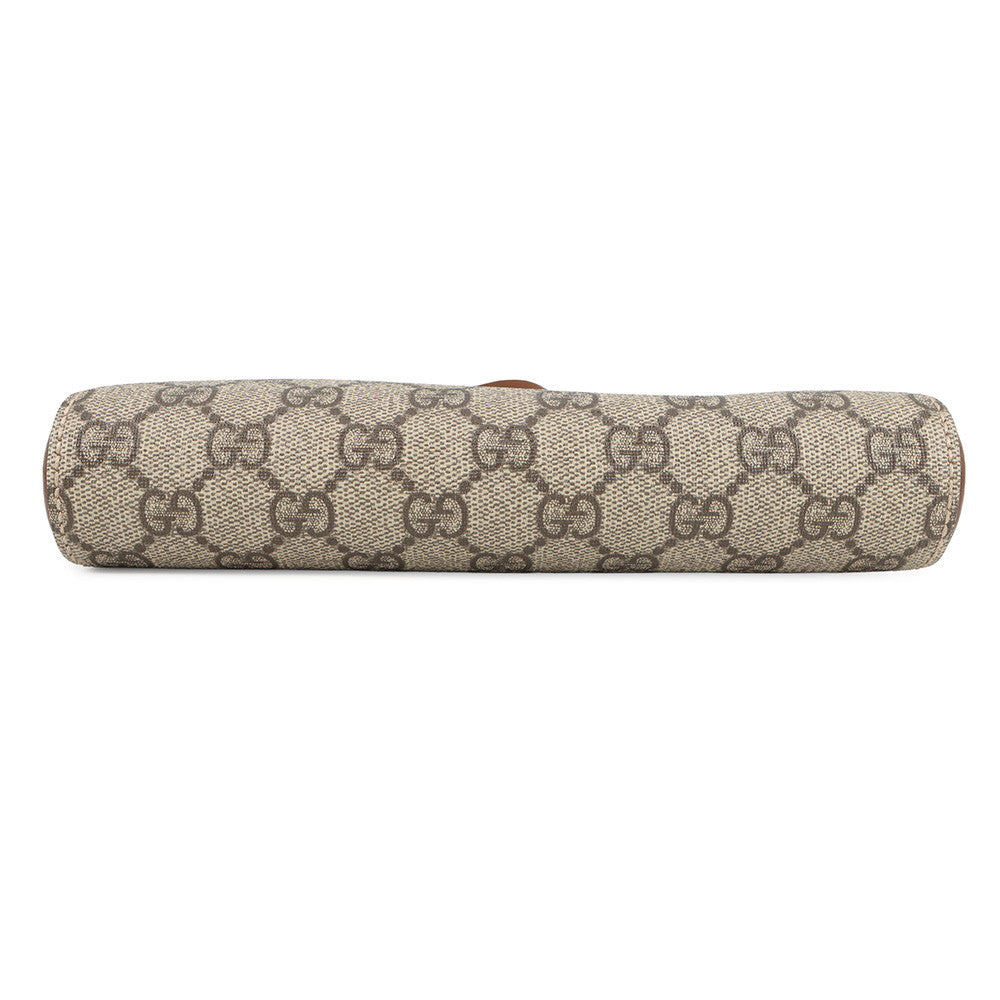 GUCCI GG Supreme messenger bag Brown/Beige681021 GG Supreme Leather