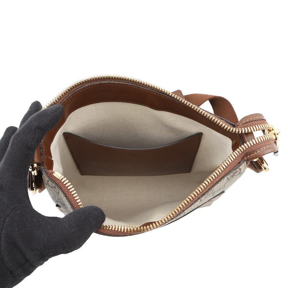 GUCCI GG Supreme messenger bag Brown/Beige681021 GG Supreme Leather