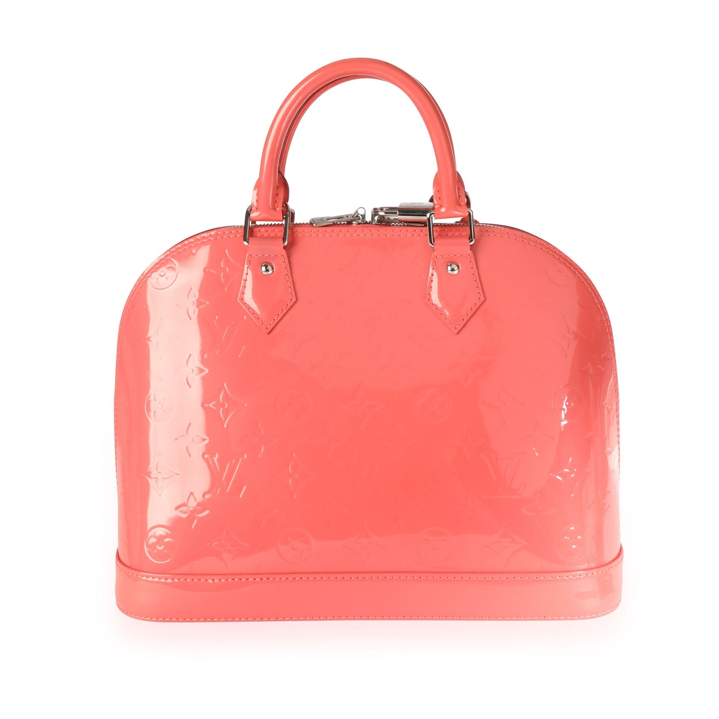 Louis Vuitton Rose Litchi Monogram Vernis Alma PM