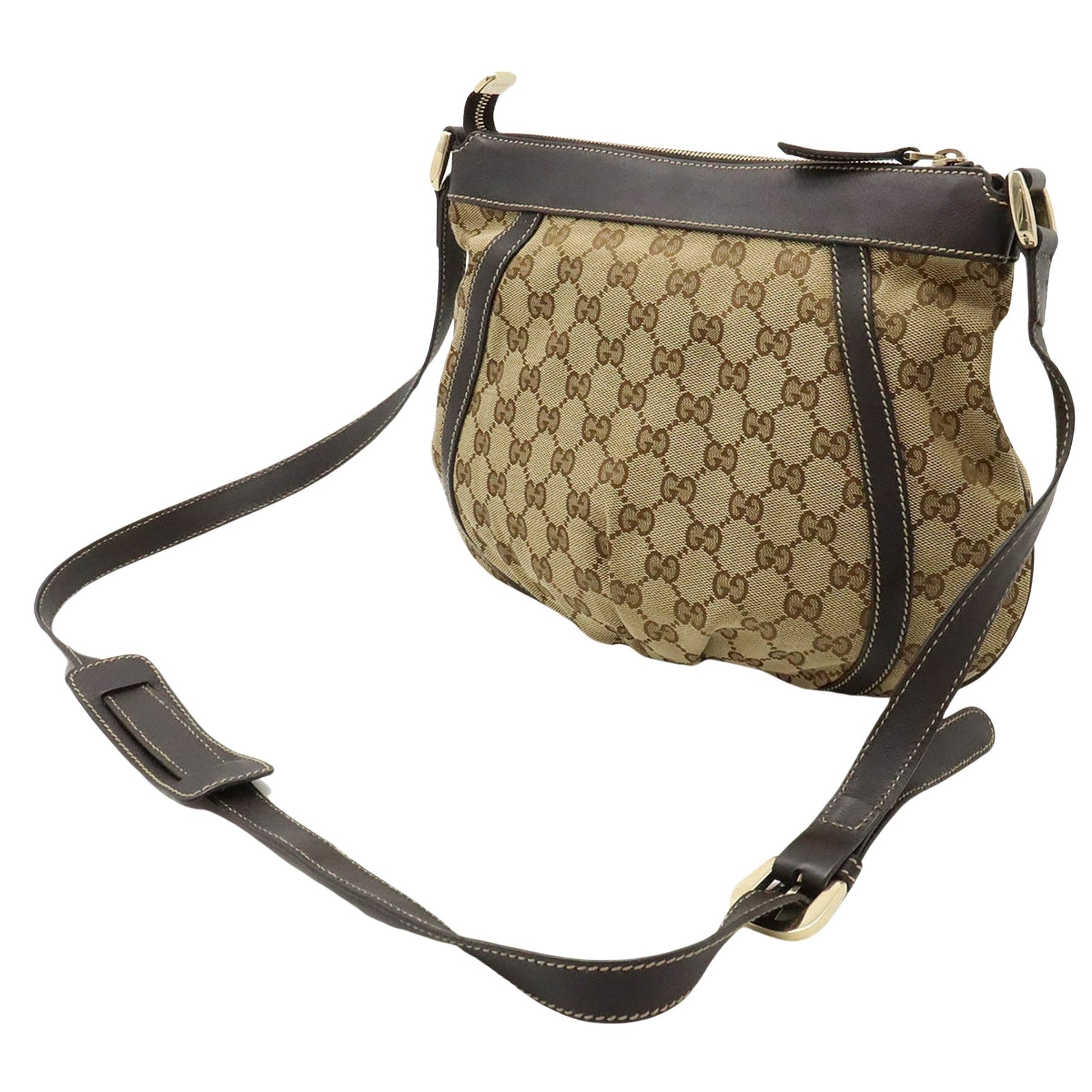 Gucci Canvas Shoulder Bag
