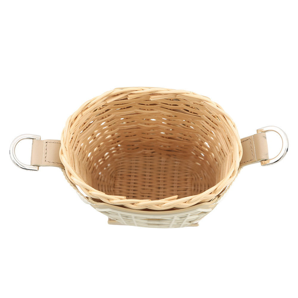 Dior SAHARA 2-way bucket bag Beige2ESKH376BAS Raffia Leather Rubber