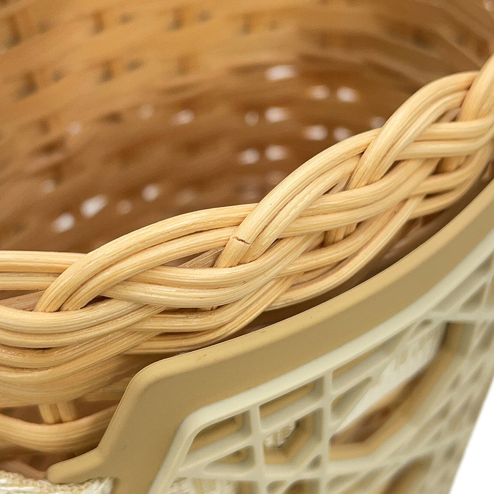 Dior SAHARA 2-way bucket bag Beige2ESKH376BAS Raffia Leather Rubber