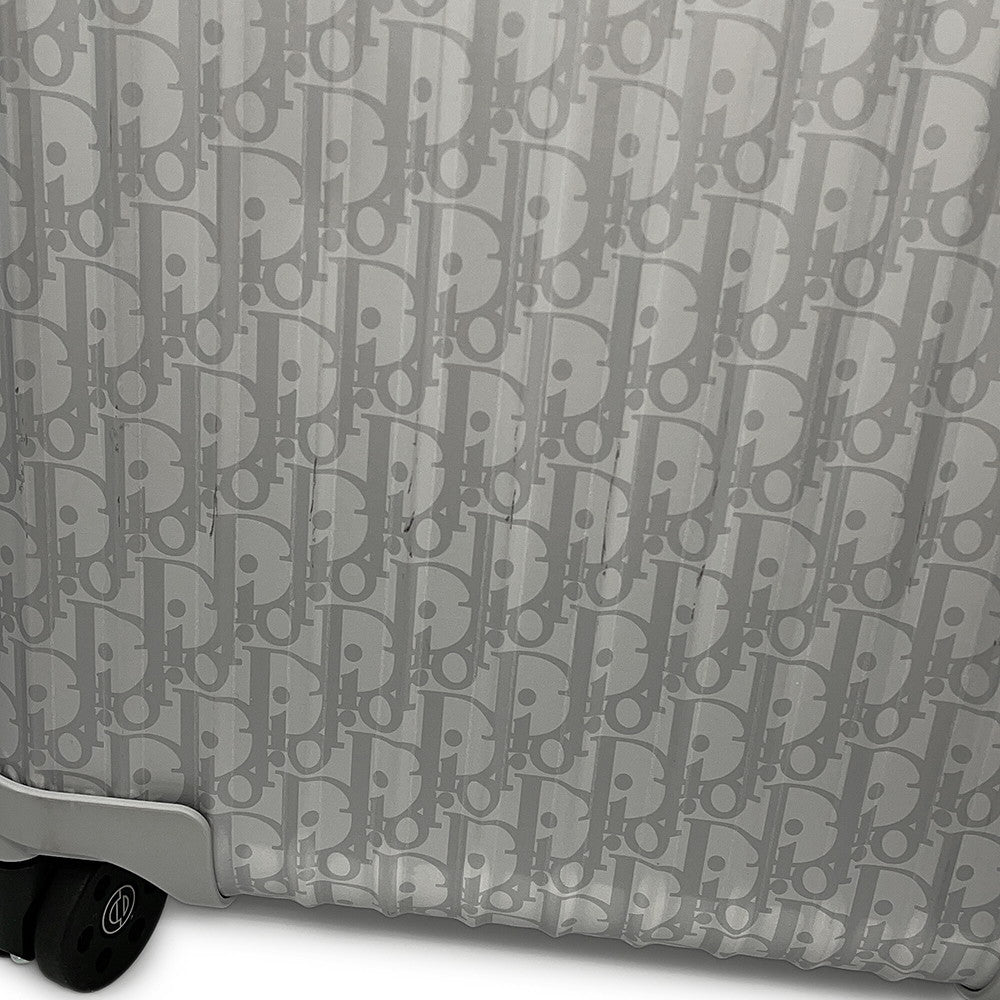 Dior Rimowa Collaboration Cabin Suitcase Oblique Carry-on Silver1DRTR002YWZ_H03E Aluminium