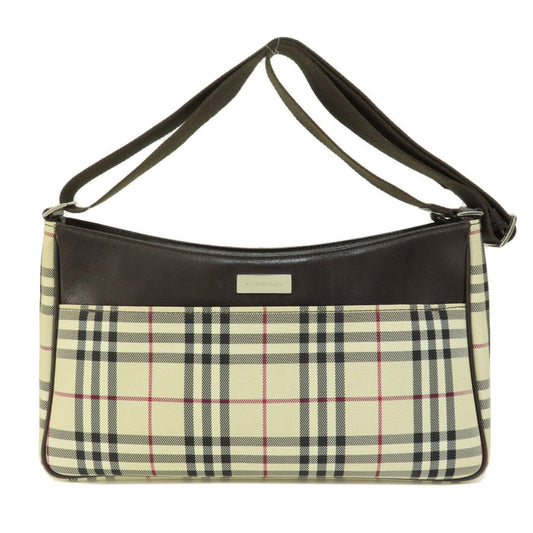 Luxury Burberry Nova Check Shoulder Bag