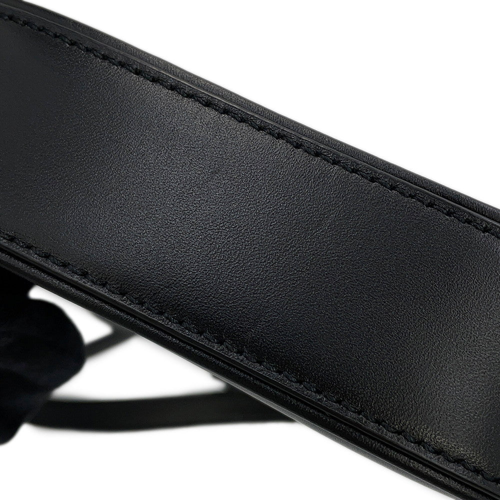SAINT LAURENT PARIS Mini Vertical Shoulder Bag Black735214 Leather