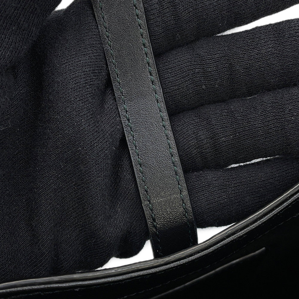 SAINT LAURENT PARIS Mini Vertical Shoulder Bag Black735214 Leather