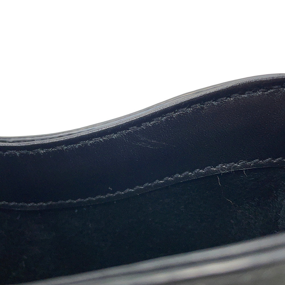 SAINT LAURENT PARIS Mini Vertical Shoulder Bag Black735214 Leather