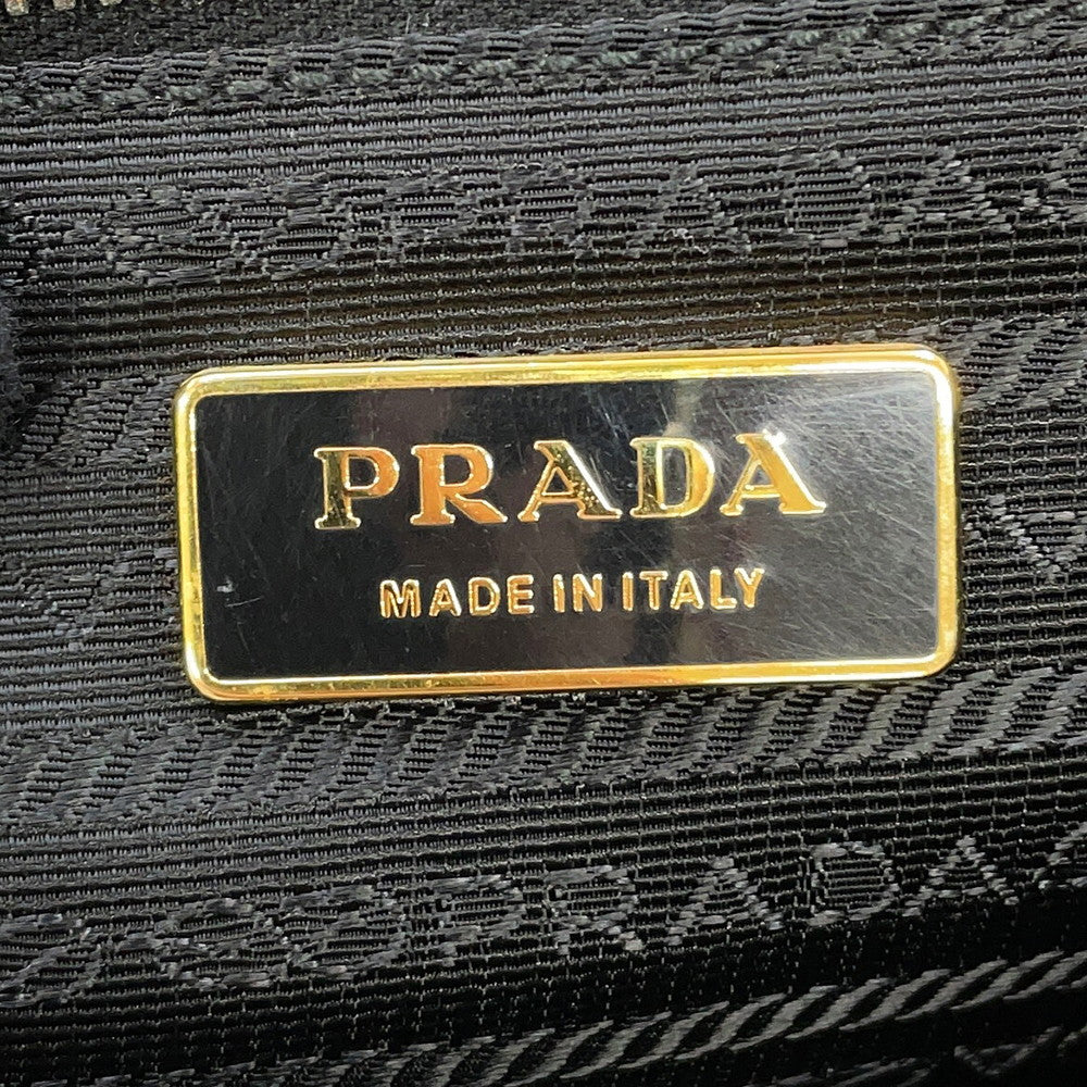 PRADA Tessuto 2-Way Handbag BlackBN1653 Nylon