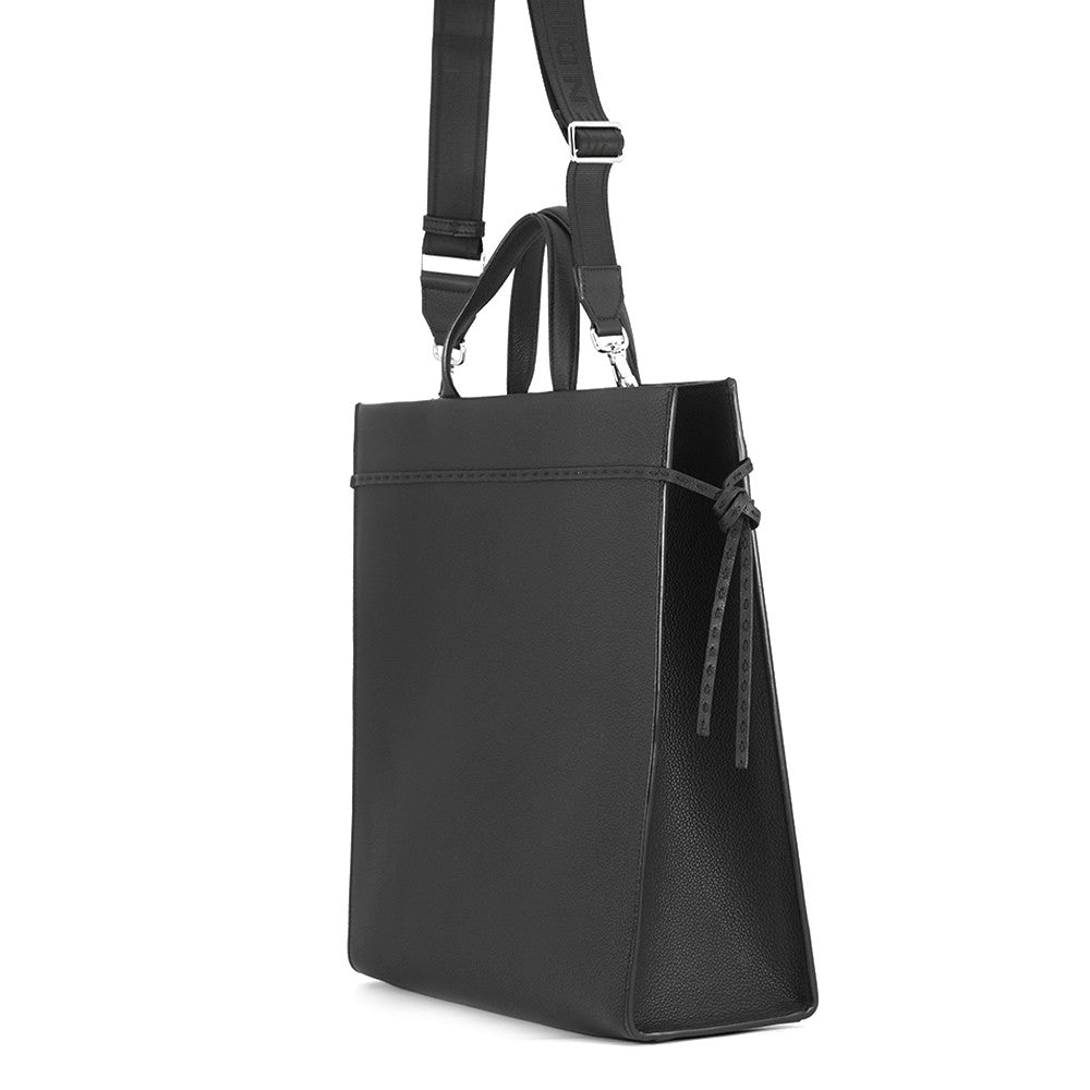 FENDI go to shopper Black7VA583 Leather Size Medium