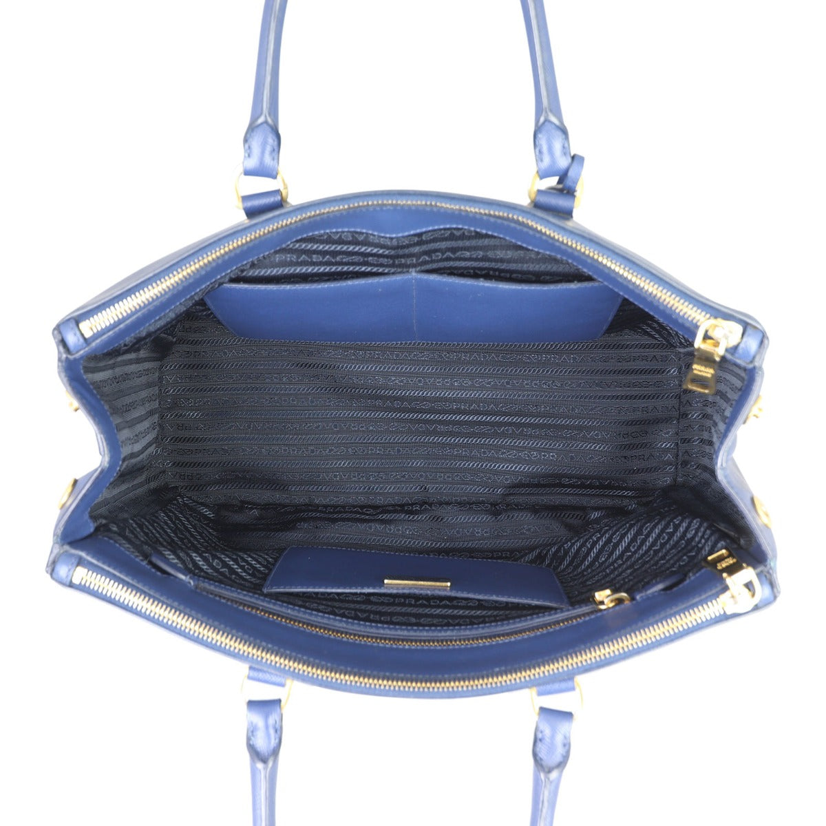 Prada Saffiano Lux Galleria Double Zip Tote Large