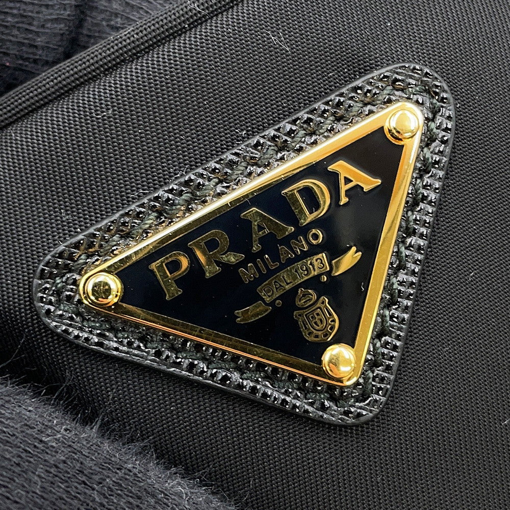 PRADA Duet Bucket Re-Nylon Black1BH038 Nylon