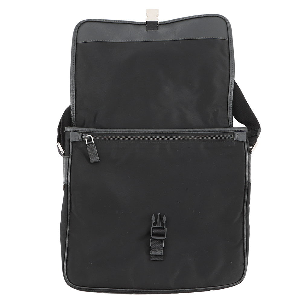 PRADA Messenger bag Black2VD166 Nylon