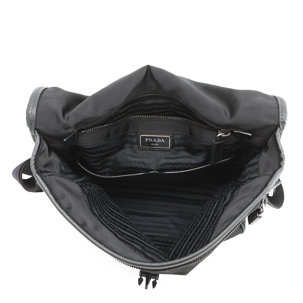 PRADA Messenger bag Black2VD166 Nylon