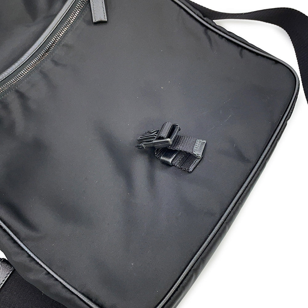 PRADA Messenger bag Black2VD166 Nylon