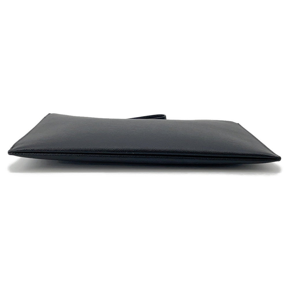 SAINT LAURENT PARIS Saint Laurent Paris Zip Tablet Holder Black683865 Leather