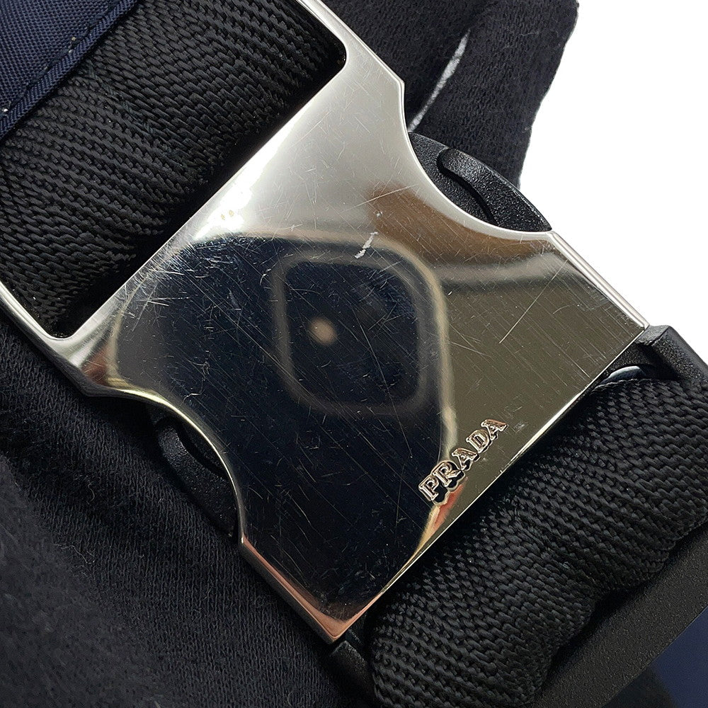 PRADA Waist Bag Navy2VL005 Nylon