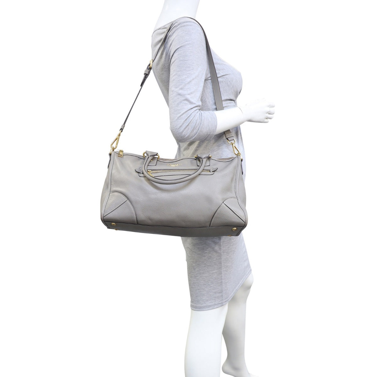 Prada Vitello Phenix Satchel