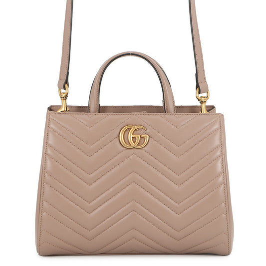 GUCCI GG Marmont 2WAY Handbag Jasmin Flower448054 Leather