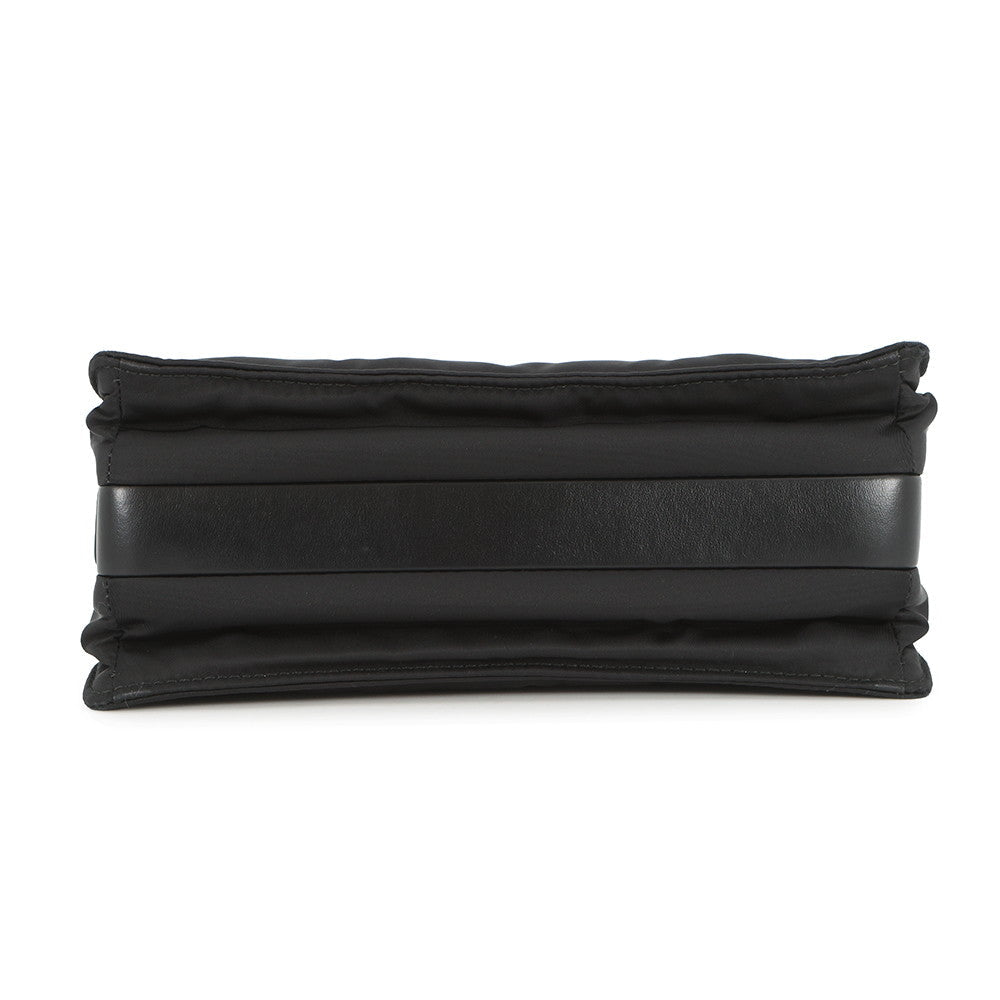 PRADA Small Padded Re-Nylon Shoulder Bag Black1BD313 Nylon Leather