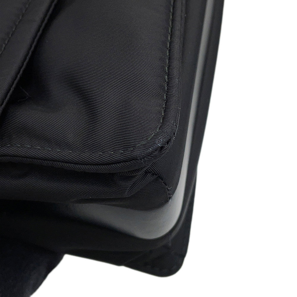 PRADA Small Padded Re-Nylon Shoulder Bag Black1BD313 Nylon Leather