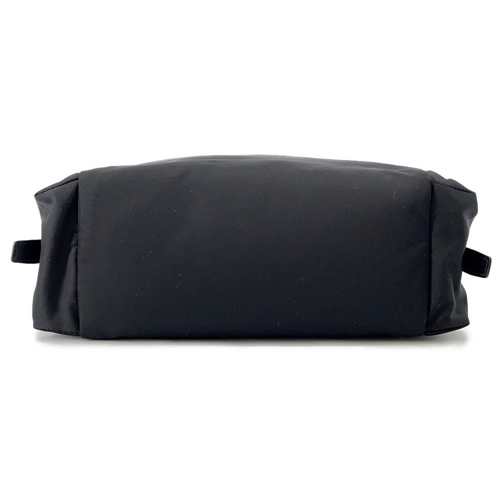 PRADA Re-Nylon Explorer Black1BC264 Nylon Leather Size Large
