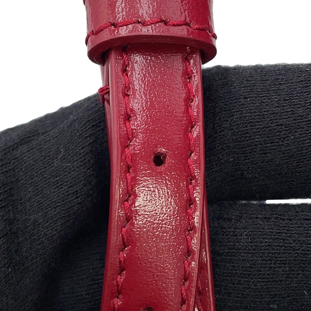 SAINT LAURENT PARIS Uptown Red561203 Leather Size Small