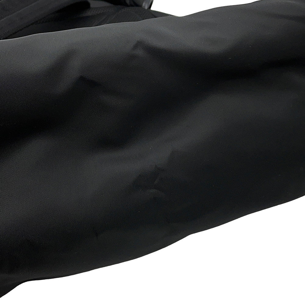 PRADA Re-Nylon xLeather Backpack Black2VZ108 Nylon Leather Size Black