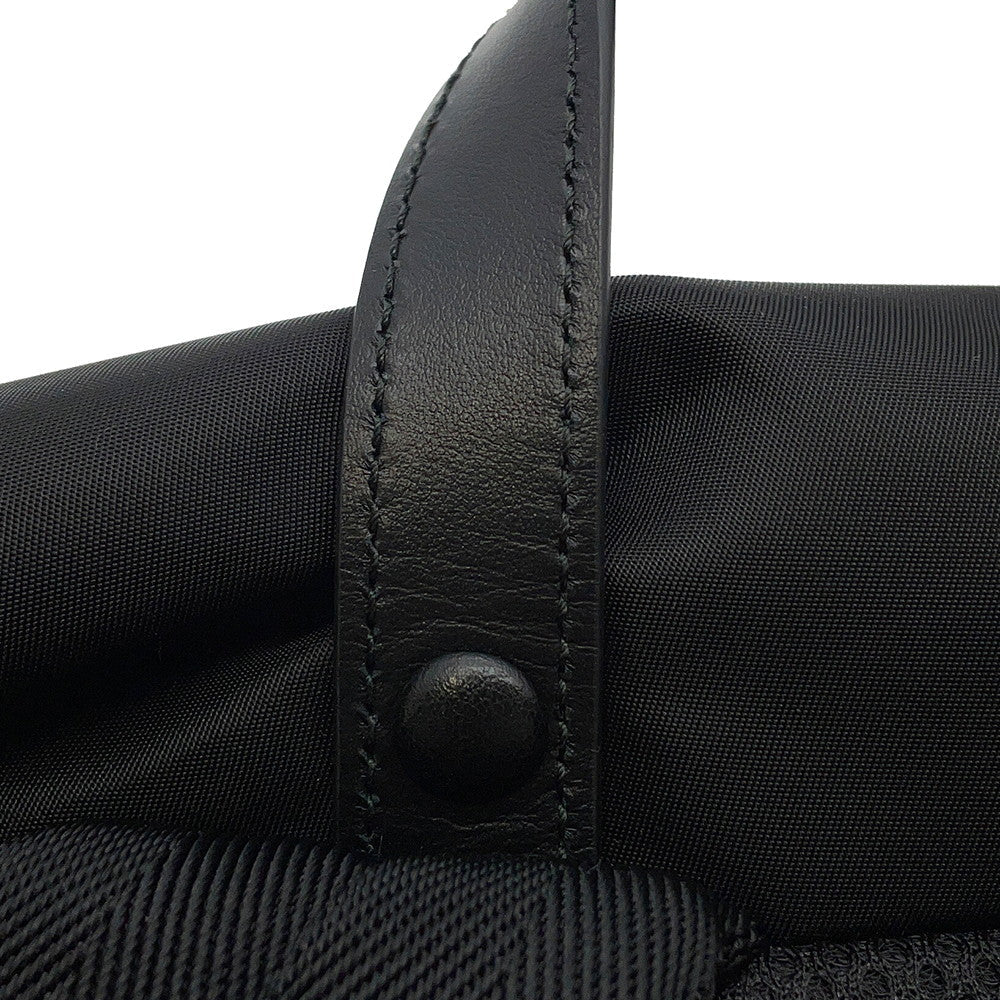 PRADA Re-Nylon xLeather Backpack Black2VZ108 Nylon Leather Size Black