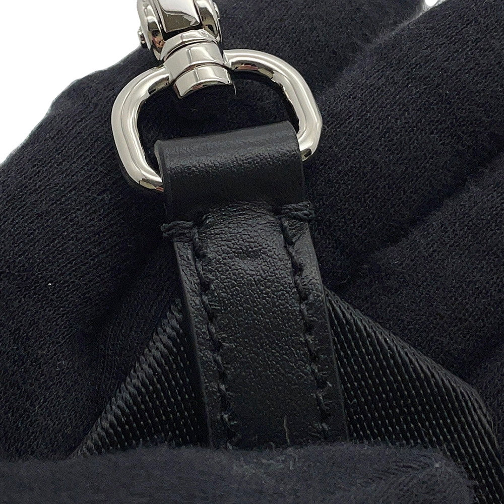 PRADA Re-Nylon xLeather Backpack Black2VZ108 Nylon Leather Size Black