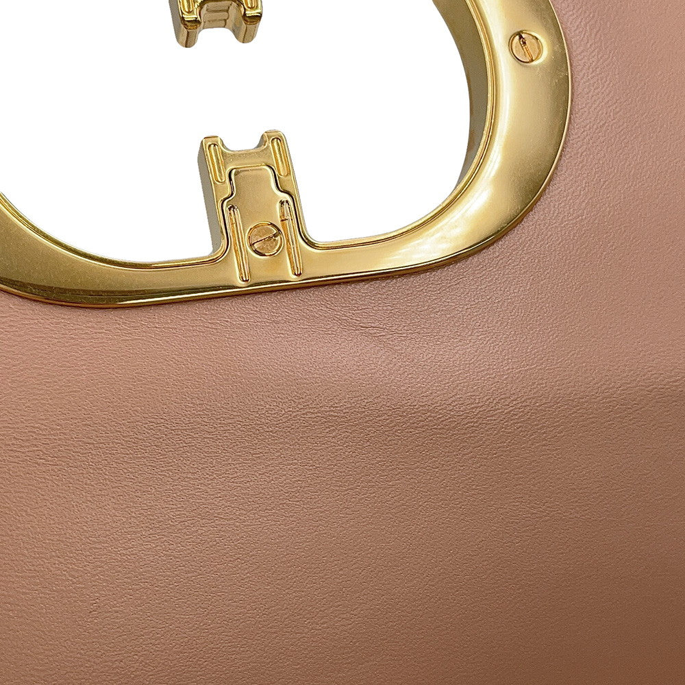 Dior Macrocannage Caro Shoulder Bag Jasmin FlowerM9242UNGK Calf Leather Size Medium