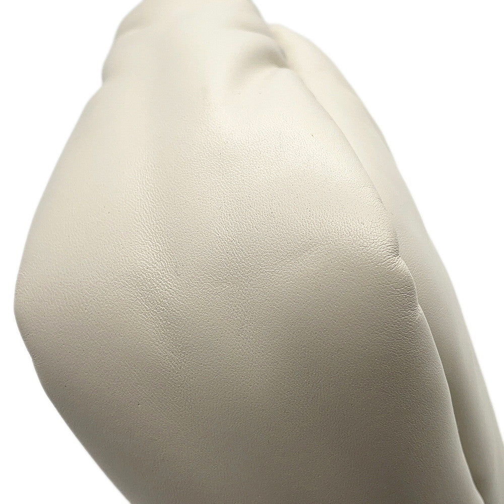PRADA Nappa Triangle Handbag White1BA359 Soft Nappa Leather