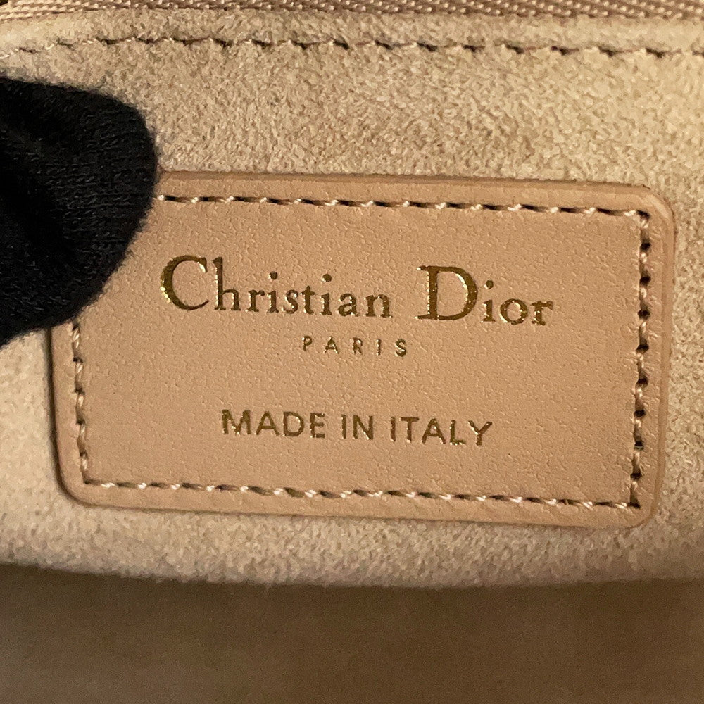 Dior MY ABCDIOR Lady Dior Bag 2way Sand BeigeM0538ONGE Lambskin Size Small