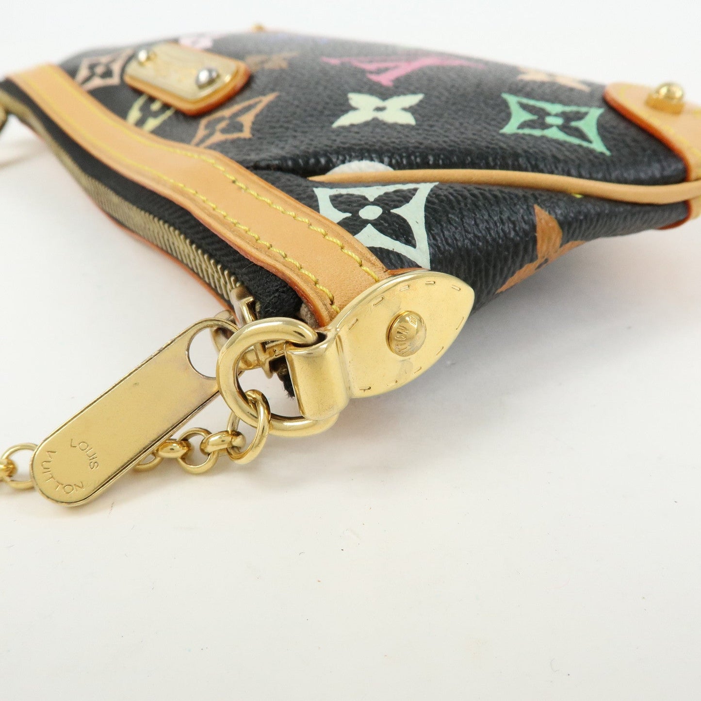 Louis Vuitton Monogram Multi Color Pochette Milla MM Noir M60097
