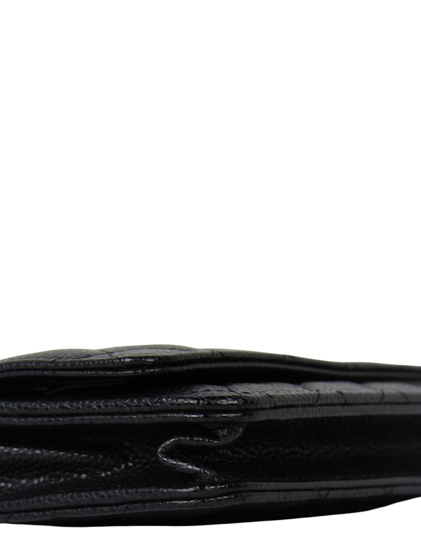 Chanel Black Caviar Leather WOC Bag