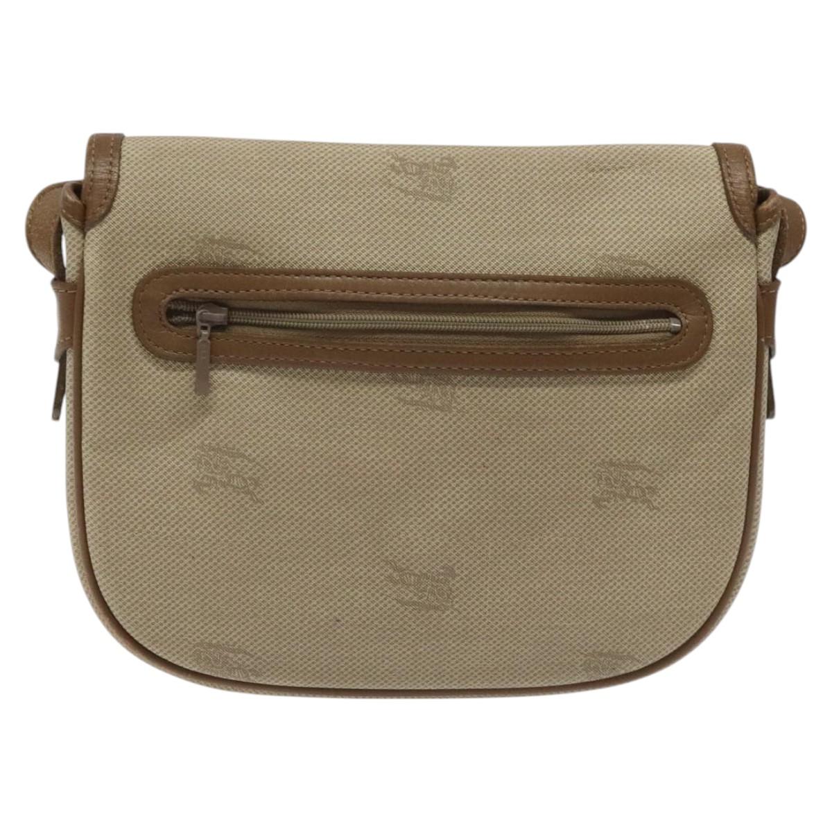 Burberry Beige Canvas Shoulder Bag ( )