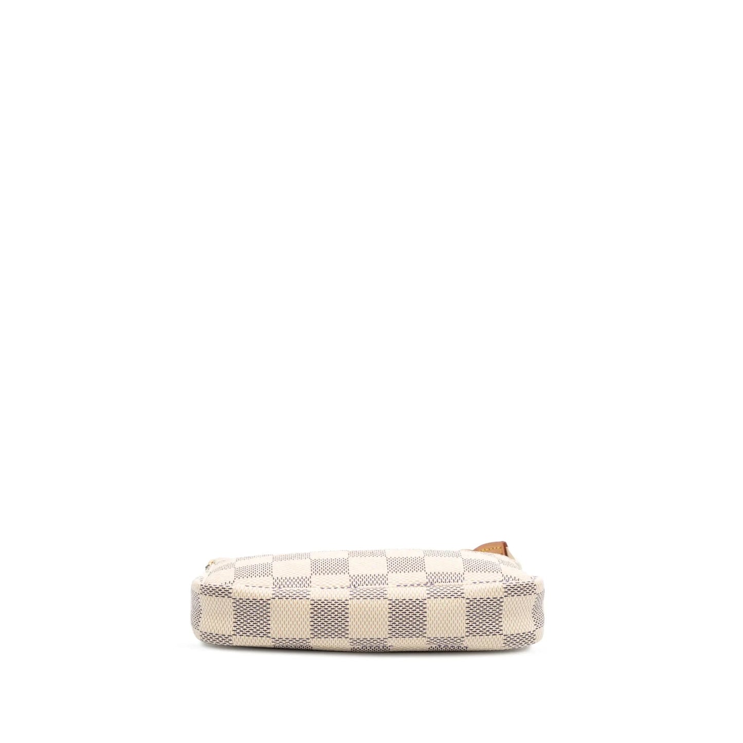 White Louis Vuitton Damier Azur Mini Pochette Accessoires Handbag