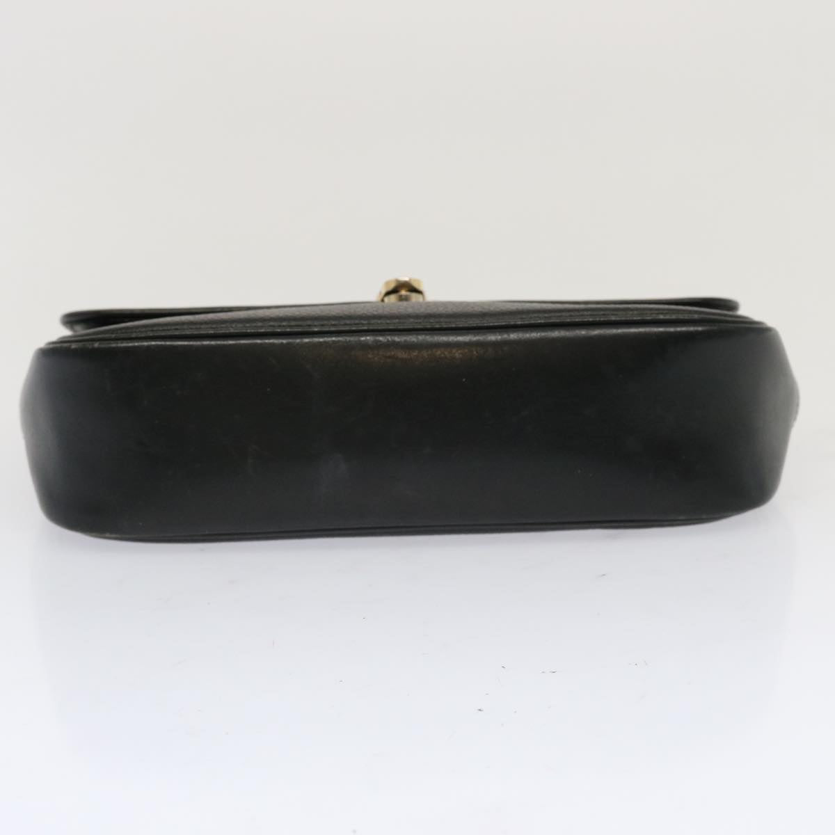 Burberry Vintage Check Black Leather Handbag ( )