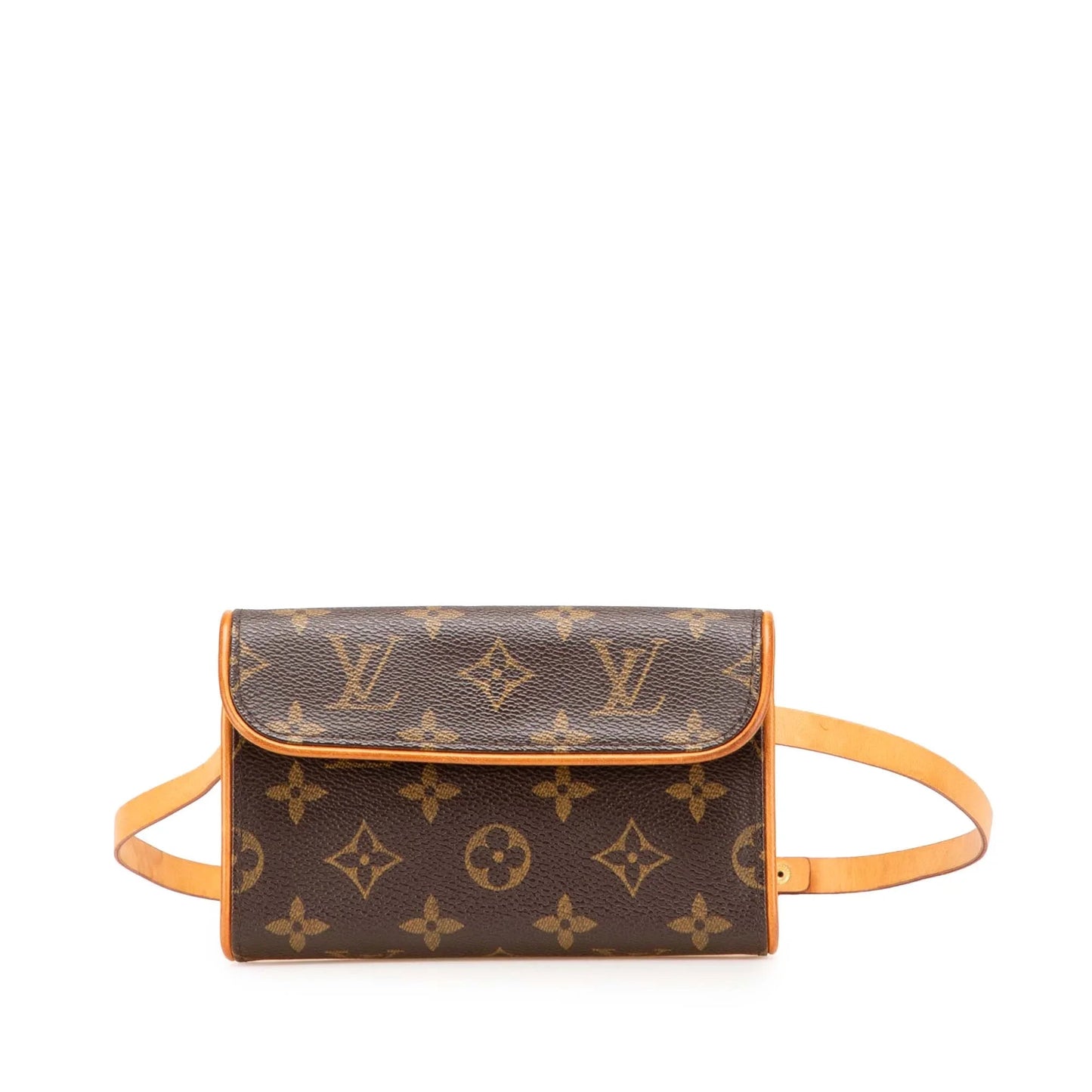 Brown Louis Vuitton Monogram Pochette Florentine Belt Bag