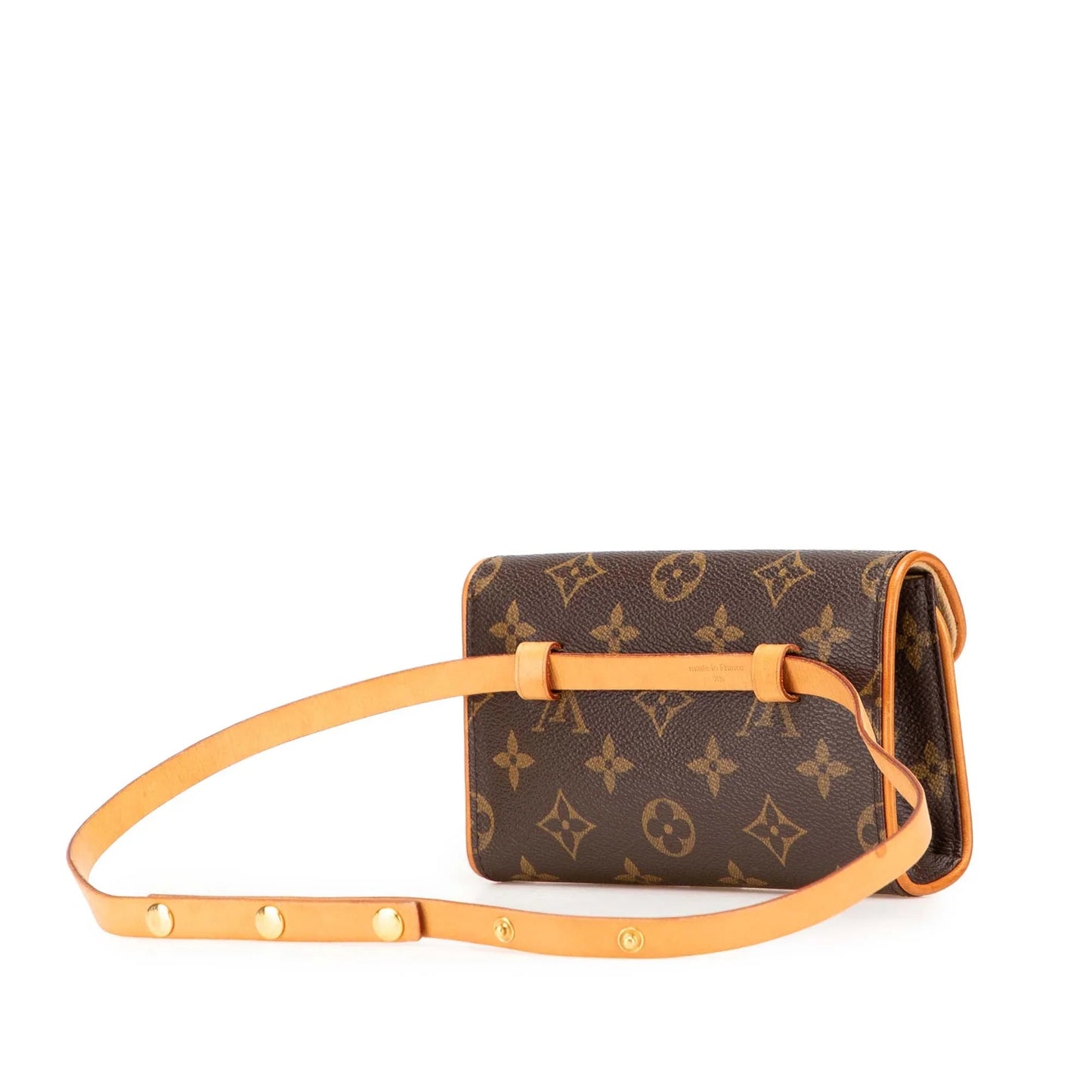 Brown Louis Vuitton Monogram Pochette Florentine Belt Bag