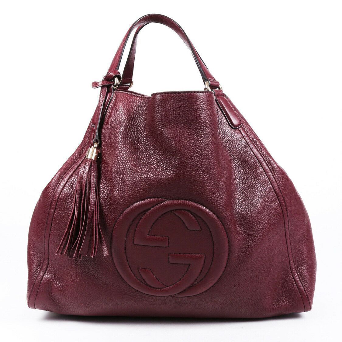 Gucci Soho Red Leather Tote
