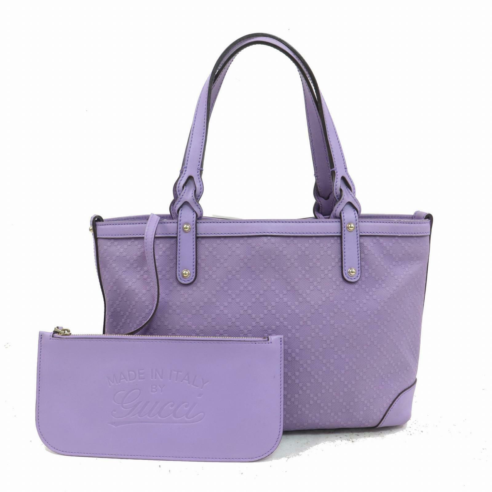 Gucci Purple PVC Tote Style 2