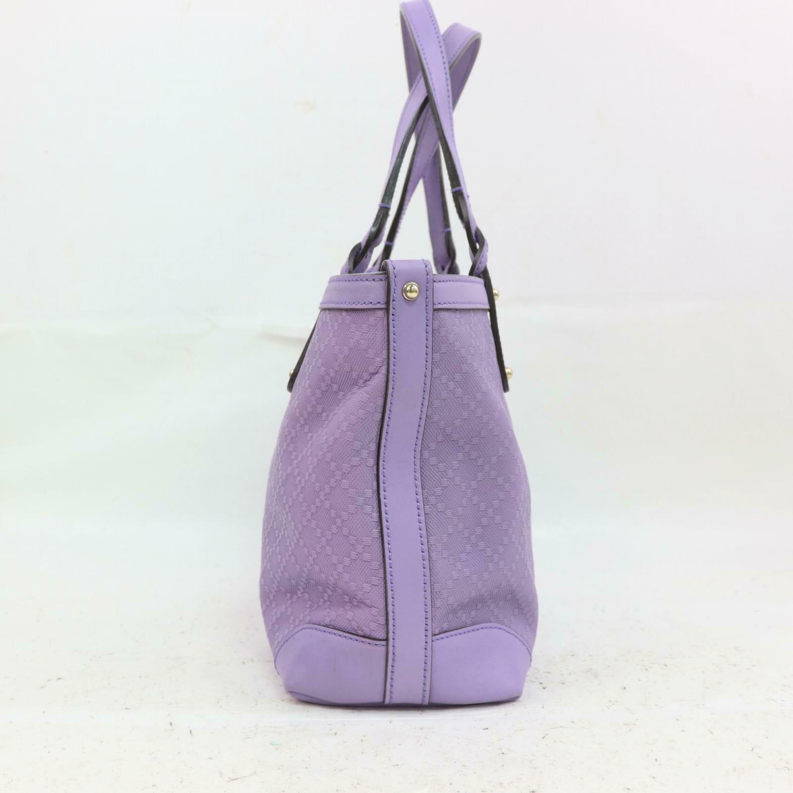 Gucci Purple PVC Tote Style 2