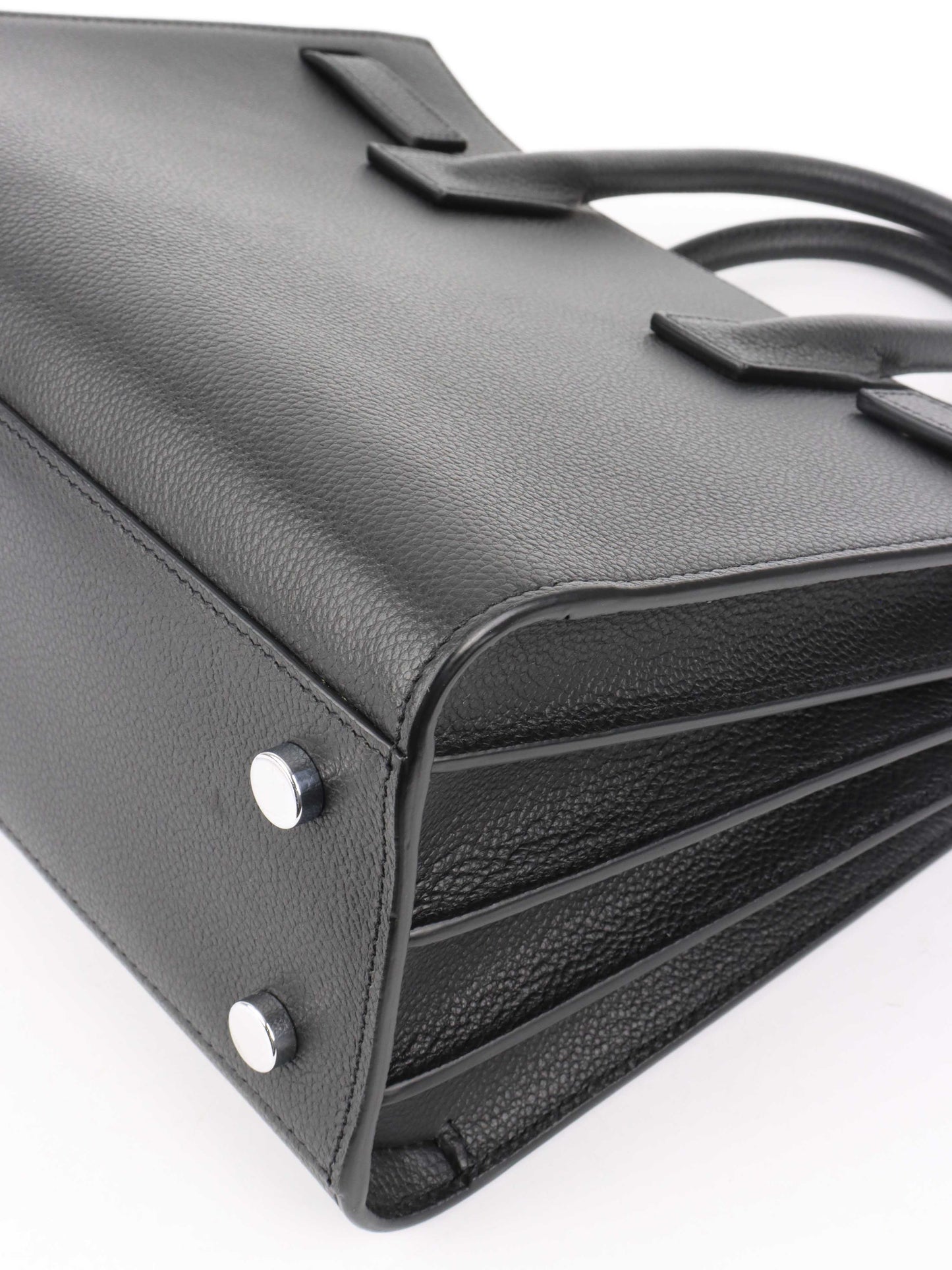 Saint Laurent Black Nano Sac De Jour.