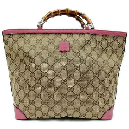 Gucci Black Canvas Tote Style 7