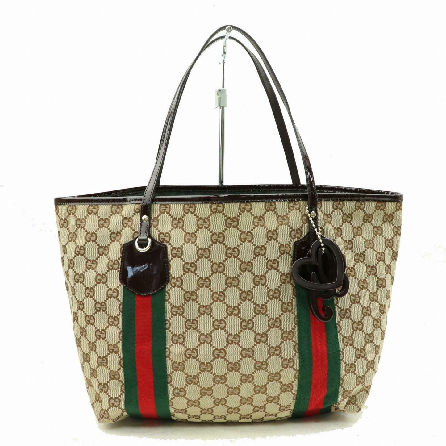 Gucci Brown Canvas Tote Style 1